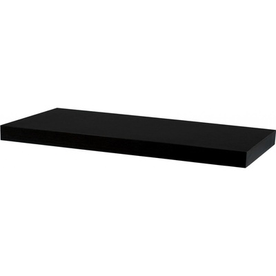Autronic Polička nástěnná 60 cm, MDF, 3D dekor wenge P-001 BK (WAL)