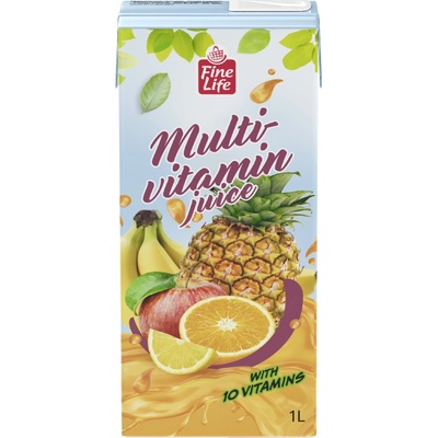 Fine Life multivitamín 100% 12 x 1 l