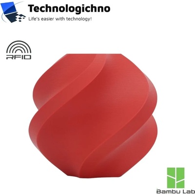 Bambu Lab PLA Matte Bambu Scarlet Red Refill No Spool (A01-R1-1.75-1000-SPLFREE)