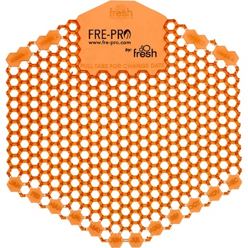 Wave 3D Pisoárové aromatické sítko mango, oranžová