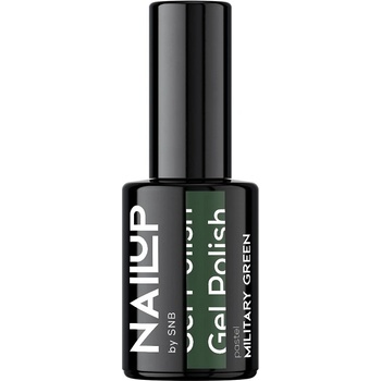SNB Professional NailUP Гел лак за нокти, Военно зелено, 6 ml