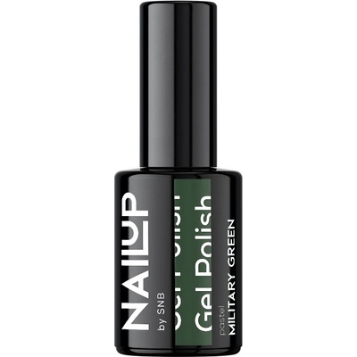 SNB Professional NailUP Гел лак за нокти, Военно зелено, 6 ml