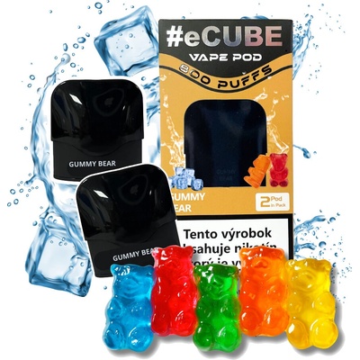 ECUBE Gummy Bear 2 ks