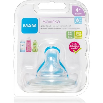 MAM Baby Bottles Teat Spill-free биберон за шише 4m+