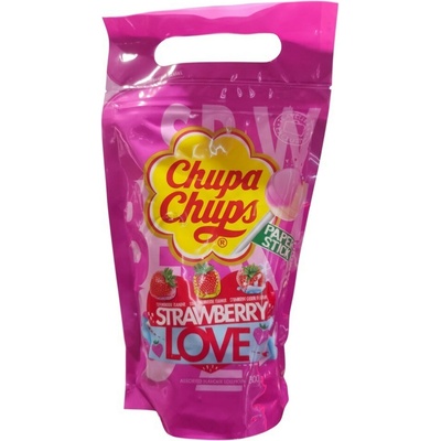 Chupa Chups lollipops Strawberry Love 300 g