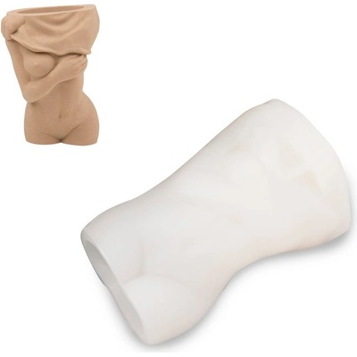 Manumi Silikonová forma na odlévání kreativní hmoty váza ženského torza 70x60x102mm 3 ks