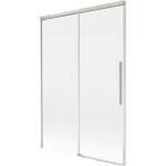 Mexen Rox 2-крилен плъзгащ се параван за баня 120 x 150 см, прозрачен, четка (8C9-120-001-97-00)