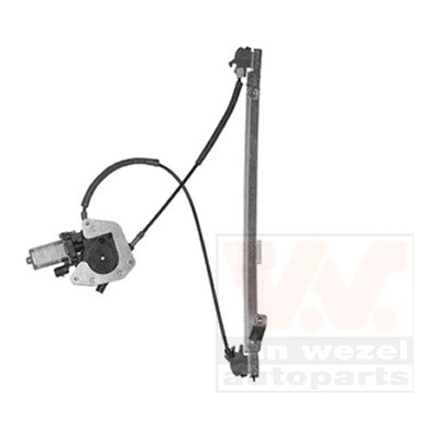Mechanizmus zdvíhania okna VAN WEZEL 4324262