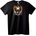 NOONEBRAND Тениска Орел и Билярдна Топка - 5XL, Black
