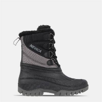 Обувки Nevica Kids' Lace Up Mid-High Snow Boots - Grey/Black