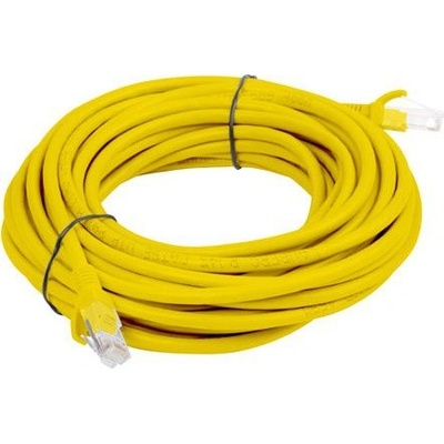 Lanberg RJ45 кат. 5e UTP 15m жълт пач кабел (PCU5-10CC-1500-Y) (PCU5-10CC-1500-Y)