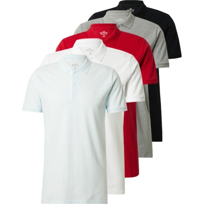 HOLLISTER Тениска 'webex' сиво, зелено, червено, черно, бяло, размер s