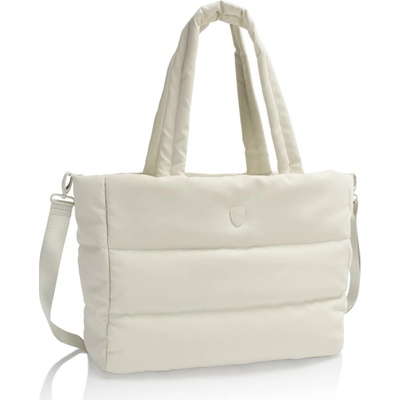 Heys Puffer Tote Bag Off White