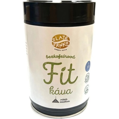 Zlaté Zrnko FitKáva Bezkofeínová mletá 250 g