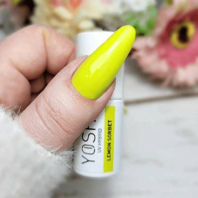 Yoshi hybridní lak 822 Lemon Sorbet 6 ml