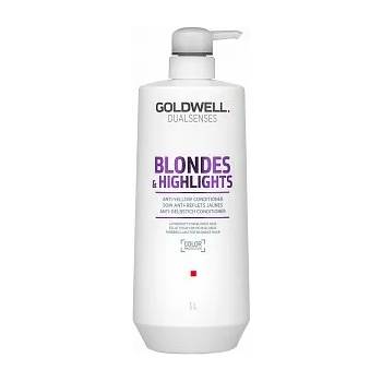 Goldwell Dualsenses Blondes & Highlights Anti-Yellow Conditioner Балсам за руса коса 1000 ml