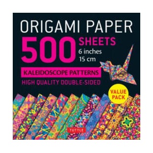 Origami Paper 500 sheets Kaleidoscope Patterns 6" (ISBN: 9780804849357)