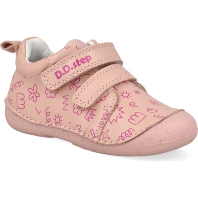Barefoot detské členkové topánky D.D.step S015-61675A