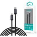 Devia EC645 PD USB-C Lightning 1m černý