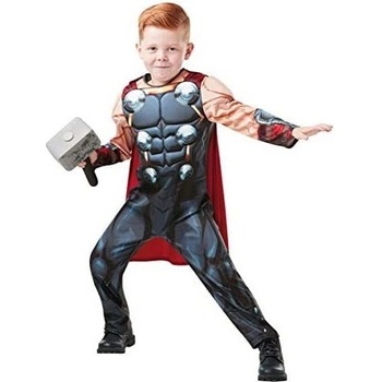 Avengers Thor s kladivom Čierno-červená 7-8 rokov