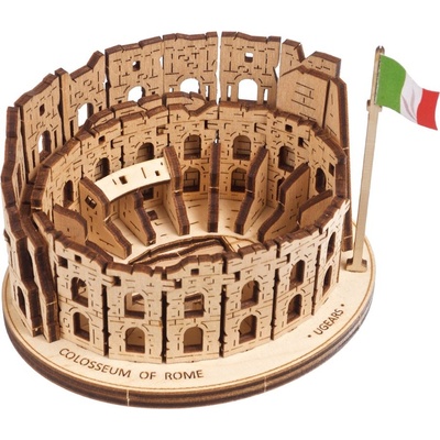 UGEARS 3D puzzle Koloseum Řím 63 ks