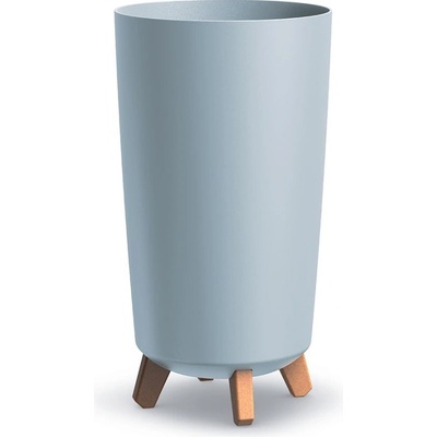 Prosperplast Květináč GRACIA TUBUS SLIM 23,9 cm světle šedý