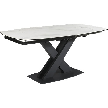 Carmen Разтегателна трапезна маса karlino - бяла (3531028)