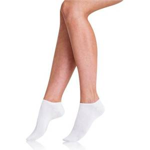 Bellinda COTTON IN-SHOE SOCKS 2x - Дамски къси чорапи 2 чифта - бяла Bellinda | Byal | ЖЕНИ | 35-38