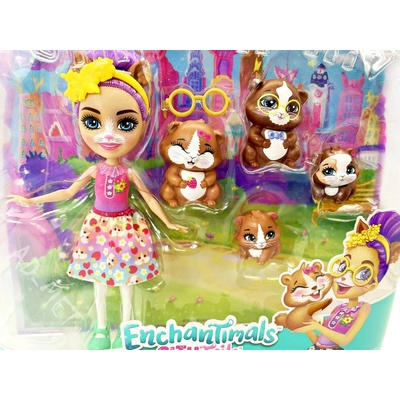 Panenka Mattel Enchantimals morčátka