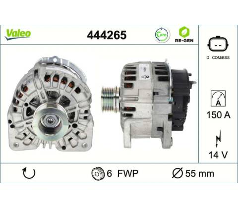 Generátor VALEO 444265