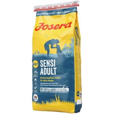 Josera Sensi Adult - Пълноценна суха храна за израснали кучета с чувствителен стомах с патешко и сьомга 15 кг