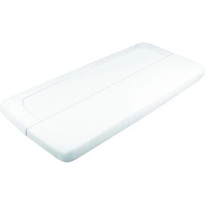 Babymatex plachta nepremokavá s gumou Tencel biela 60x120