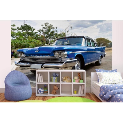 DIMEX ART Самозалепваща се флизелинова фототапета американска кола 375 x 250 см