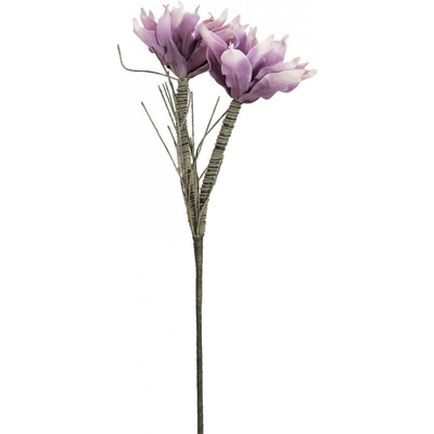 Větvička magnolie, fialová, 100 cm