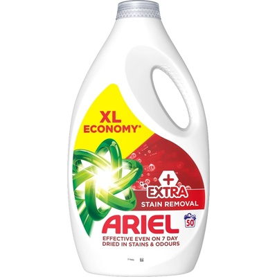 Ariel Plus гел за пране Extra Clean 2.25 л/50 бр