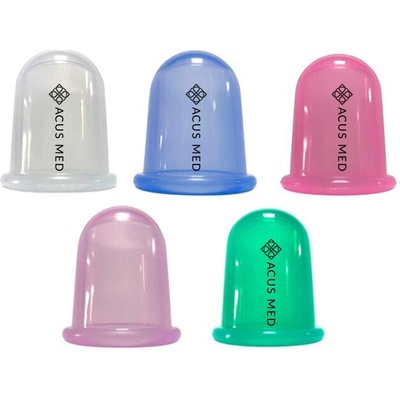 Acus Med Čínský silikonový kalíšek na masáž těla velký zelený