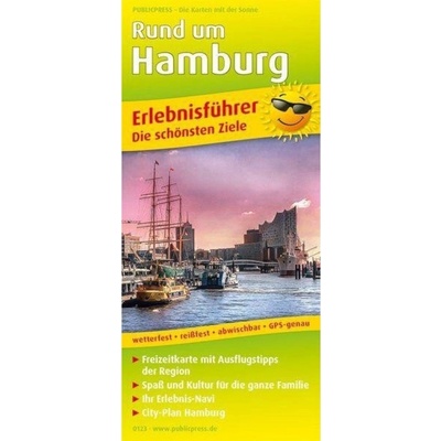 Okolí Hamburku 1:150 000 / mapa s průvodcem
