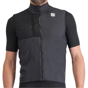 Sportful Мъжки елек за колоездене Sportful Supergiara Layer Vest Cycling vest - Black - размер M (054-0309-0112)
