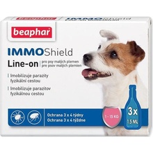 Beaphar IMMO Shield Line-on S do 15 kg 3 x 1,5 ml