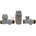THS Thermostyle Радиаторен сет CAYMAN-5 WHITE THS 1/2"х16мм и 1/2"x15мм прав