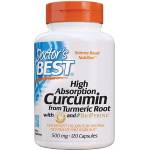 Doctor's Best High Absorption Curcumin, 500 mg, 120 капсули, Doctor's Best