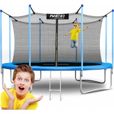 Neo-Sport 404cm + vnútorná ochranná sieť + schodíky