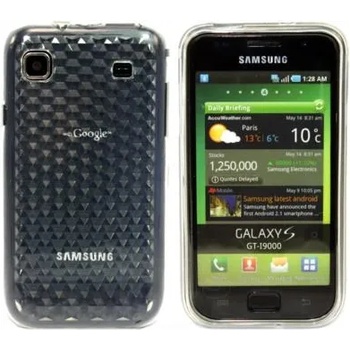 Image 1 of Samsung Силиконов Калъф за Samsung Galaxy S Бял + Протектор