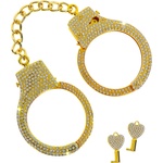 Taboom Diamond Wrist Cuffs Gold