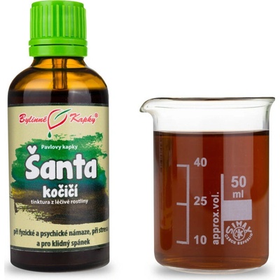 Kocúrnik obyčajný kvapky tinktúra 50 ml