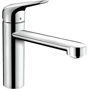 Hansgrohe Монокомандна кухненски смесител Hansgrohe Focus M42 120 CoolStart EcoSelection с 1 струя гланциран хром (71805000)