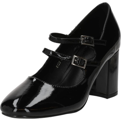 Dorothy Perkins Официални дамски обувки 'Cedar Patent Jane' черно, размер 7