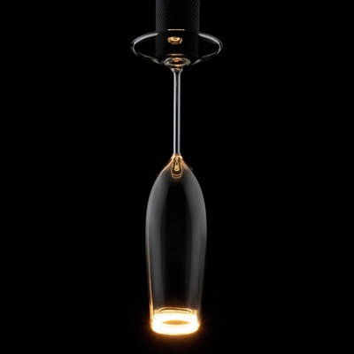 Segula LED žiarovka Floating Champagne, E27 4W 922 dim 55461