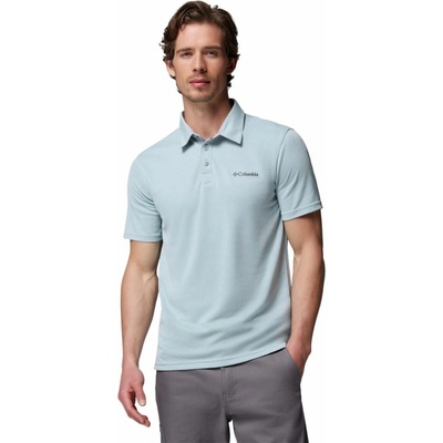 Columbia Nelson Point Polo Crushed Blue