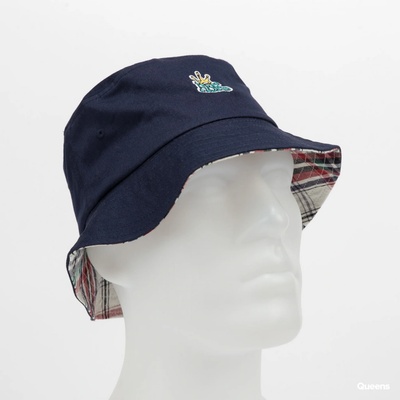 Huf Crown Reversible Bucket Hat Navy Blazer